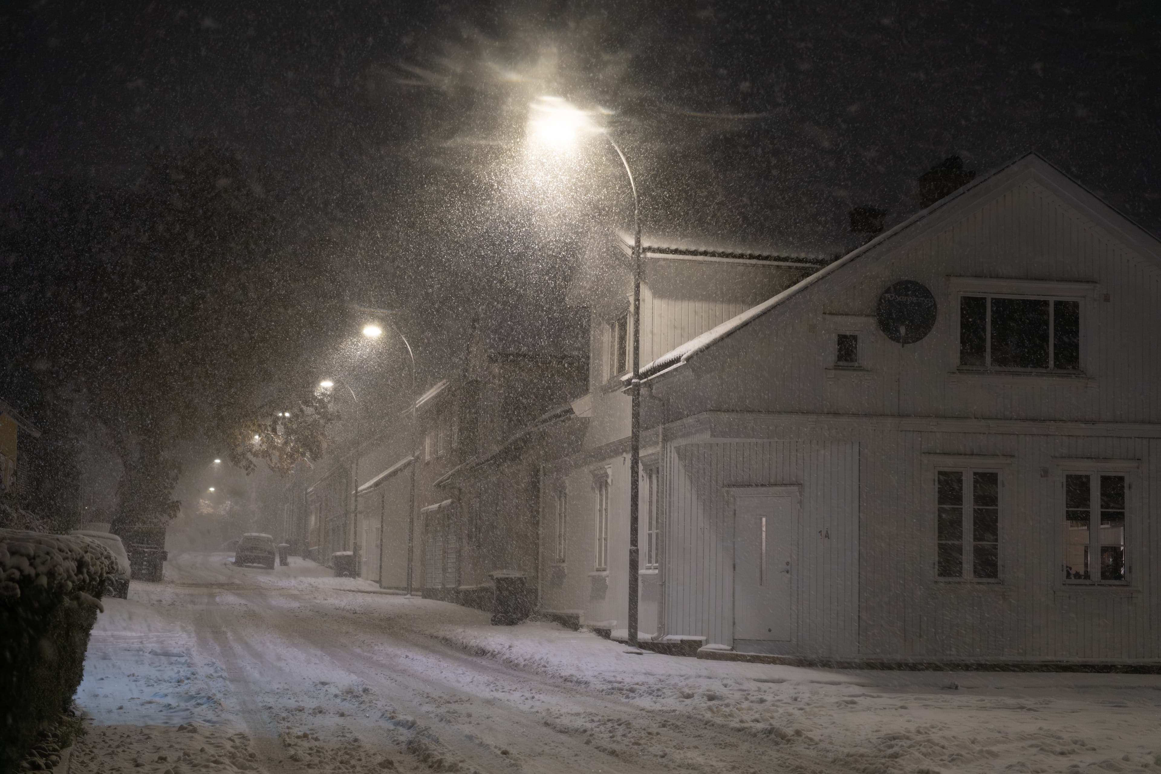 My Neighborhood At Night 5